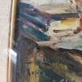 Oil painting of a girl reading at a desk Image 3