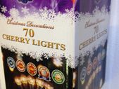 Cherry Lights 70 Christmas Lights Plug in Mains Operated
