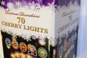 Cherry Lights 70 Christmas Lights Plug in Mains Operated