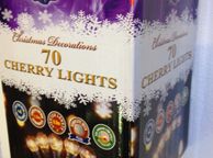 main image for ad Cherry Lights 70 Christmas Lights Plug in Mains Operated
