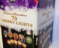 Cherry Lights 70 Christmas Lights Plug in Mains Operated