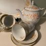 Noritake beautiful china 22 piece Japanese tea set Image 10
