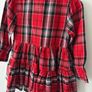 Red baby girl dress size 2-3 year Image 3