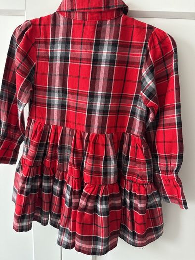 Red baby girl dress size 2-3 year