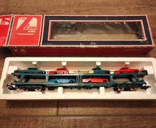 Lima car transport train wagon OO/HO scale