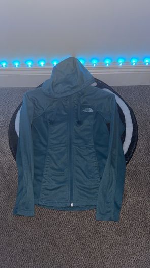The North Face Echo Rock Hooded Full Zip Jacket Small