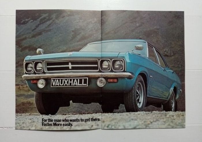 Vintage Vauxhall Car Brochures x 3 - Classic Car Brochures