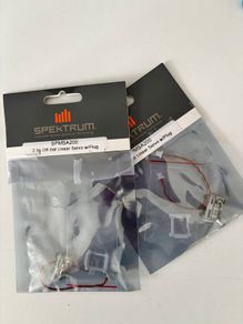 2 pieces of Spektrum SPMSA200 Offset Long Throw 2.3g Linear Servo
