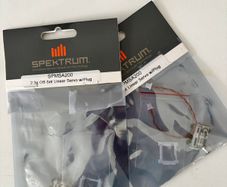 2 pieces of Spektrum SPMSA200 Offset Long Throw 2.3g Linear Servo