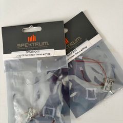 RC aeroplanes - 2 pieces of Spektrum SPMSA200 Offset Long Throw 2.3g Linear Servo
