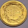 USA 1 dollar 1856 - gold coin Image 4