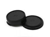 Canon FD Mount Camera Body Cap + Rear Lens Cap Set - Third Party - 12221
