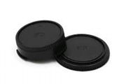 Canon FD Mount Camera Body Cap + Rear Lens Cap Set - Third Party - 12221