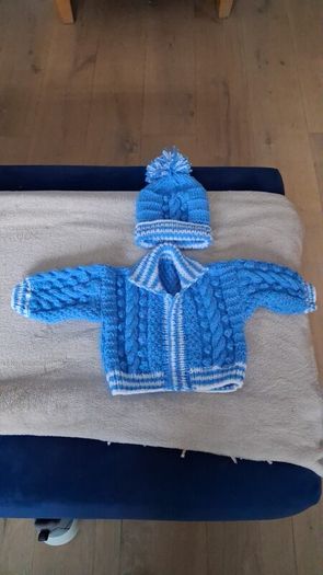 Hand knitted