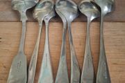 Vintage Nickel Plate Spoons