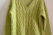 Lime green jumper