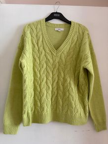 Lime green jumper