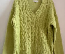Lime green jumper