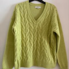 Lime green jumper