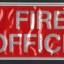 Bundle of Fire Officer/ Fire Reflective Badges. 2 310mm X 100mm, 5 240mm X 110mm & 4 120mm X 44mm Image 2