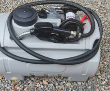 100L 12V Diesel Bowser with Auto-Stop Nozzle