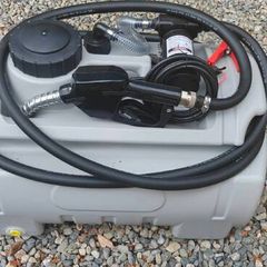100L 12V Diesel Bowser with Auto-Stop Nozzle
