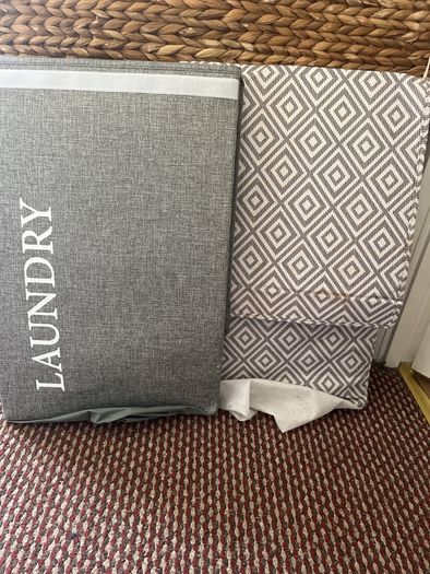 2 laundry baskets