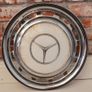 hubcaps wheel covers trims mercedes vintage chrome 14" Image 8