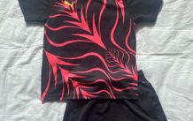 Kids Puma football top &amp; shorts set 7-8 years