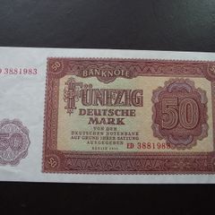 Germany. Democratic Republic 50 Mark (1955) Super Condition!