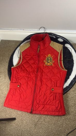 Polo Ralph Lauren Equestrian Quilted Gilet Medium