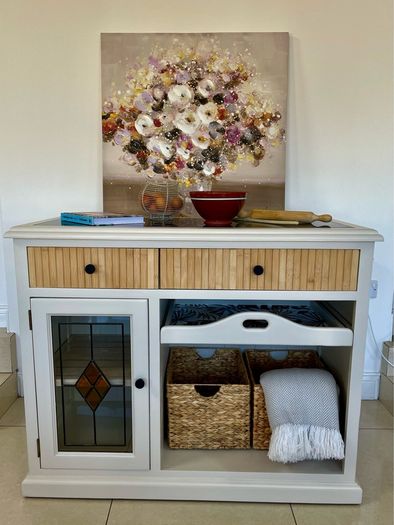 Granite top kitchen island/sideboard