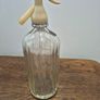 Vintage 1950s Schweppes Glass Soda Siphon - Fully Intact with Original Neck Label Image 2