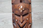 Vintage Rare Find  Hand Carved Wooden Elephant Mask.
