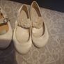 white/communion shoes Image 2