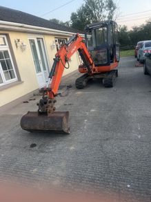 Hitachi mini digger