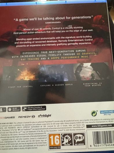 Control Ultimate Edition PS5