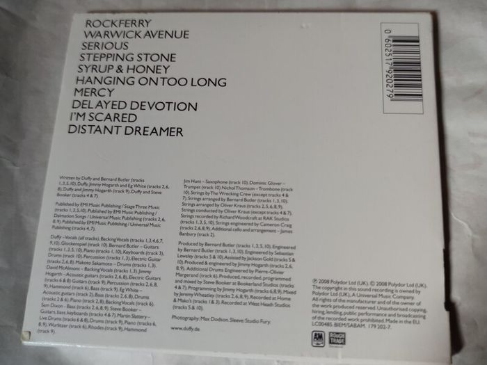 Duffy - Rockferry Cd