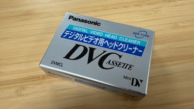 New Panasonic miniDV cleaning tape
