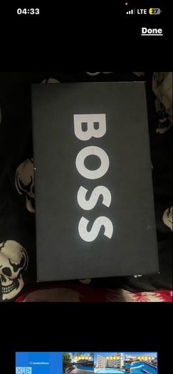 versace Lacoste Hugo Boss karl lagerfeld shoes box empty