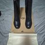 UGG Black Leather Boots Image 2