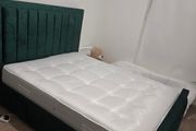 Luxury Emerald Green Bed and  Mattress  Bought Feb 2026  Nearly New