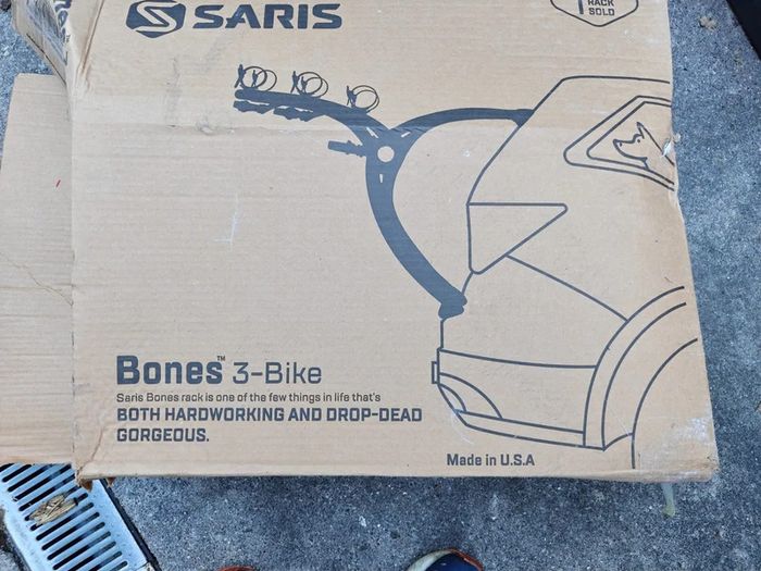Saris Bones 3-Bike Trunk Mount Cycle Rack