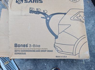 Saris Bones 3-Bike Trunk Mount Cycle Rack