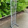 Large Wire Mesh Grid Wall Shop Dislay Stand With 18 Hooks Image 4