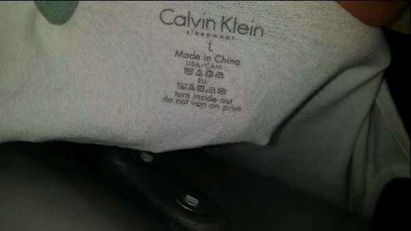 Calvin Klein genuine white printed logo strappy top size UK14/16 EU42/44 Postage included