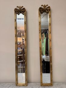 FLASH SALE! Was 250 now 195 ! A Pair of French Style Pier Mirrors