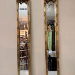 FLASH SALE! Was 250 now 195 ! A Pair of French Style Pier Mirrors