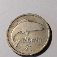 1928 Irish Silver Florin