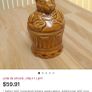 Bear Mummy Vintage Honey Pot Image 5